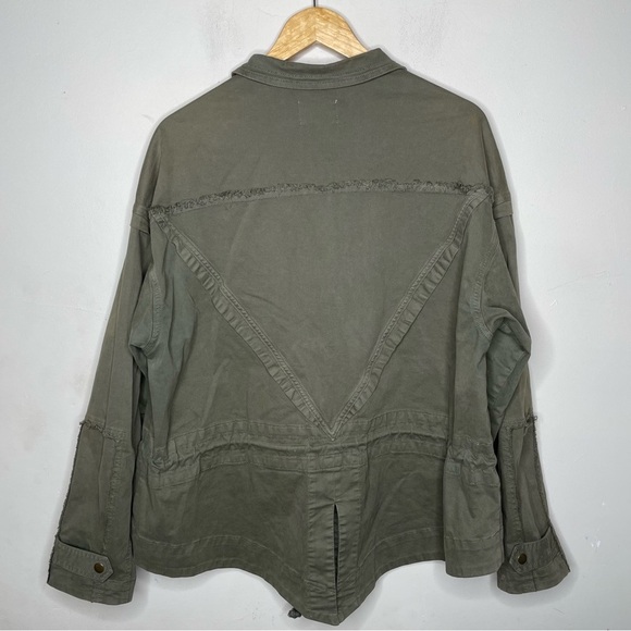 McGuire Denim Army Green Jacket Medium - Picture 10 of 14
